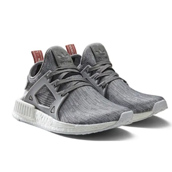 Adidas NMD XR1 Gray with Light Pink Accents - US Women's Size 8 (Fits like 8.5) - Picture 1 of 16